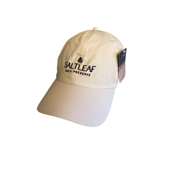 Saltleaf Golf Preserve White Ahead Classic Fit Hat 100% Cotton Special Edition A - Picture 1 of 6